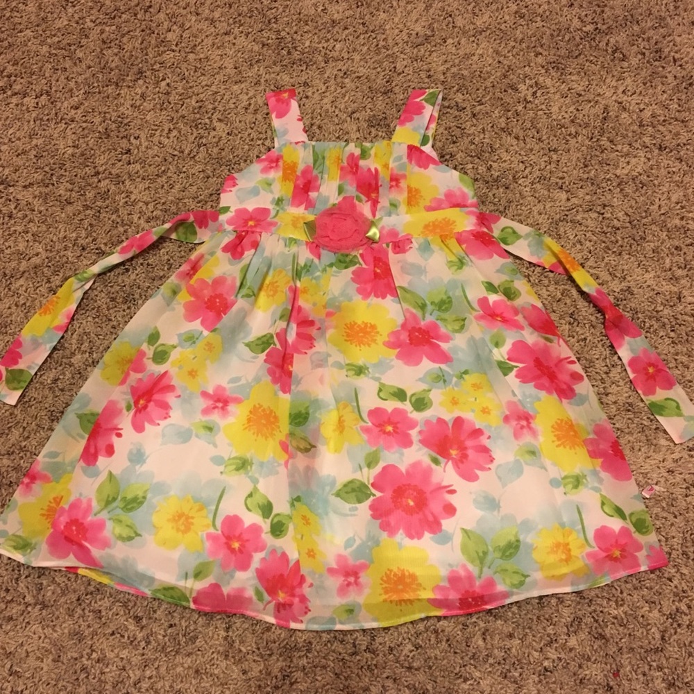 Toddler girls floral dress